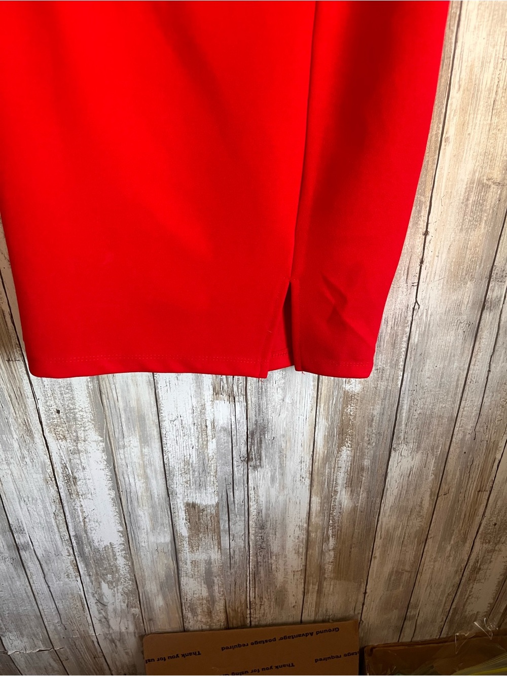 Princess Polly Monique Mini Dress Size 4 Red One Shoulder Bodycon NWT - Picture 7 of 8